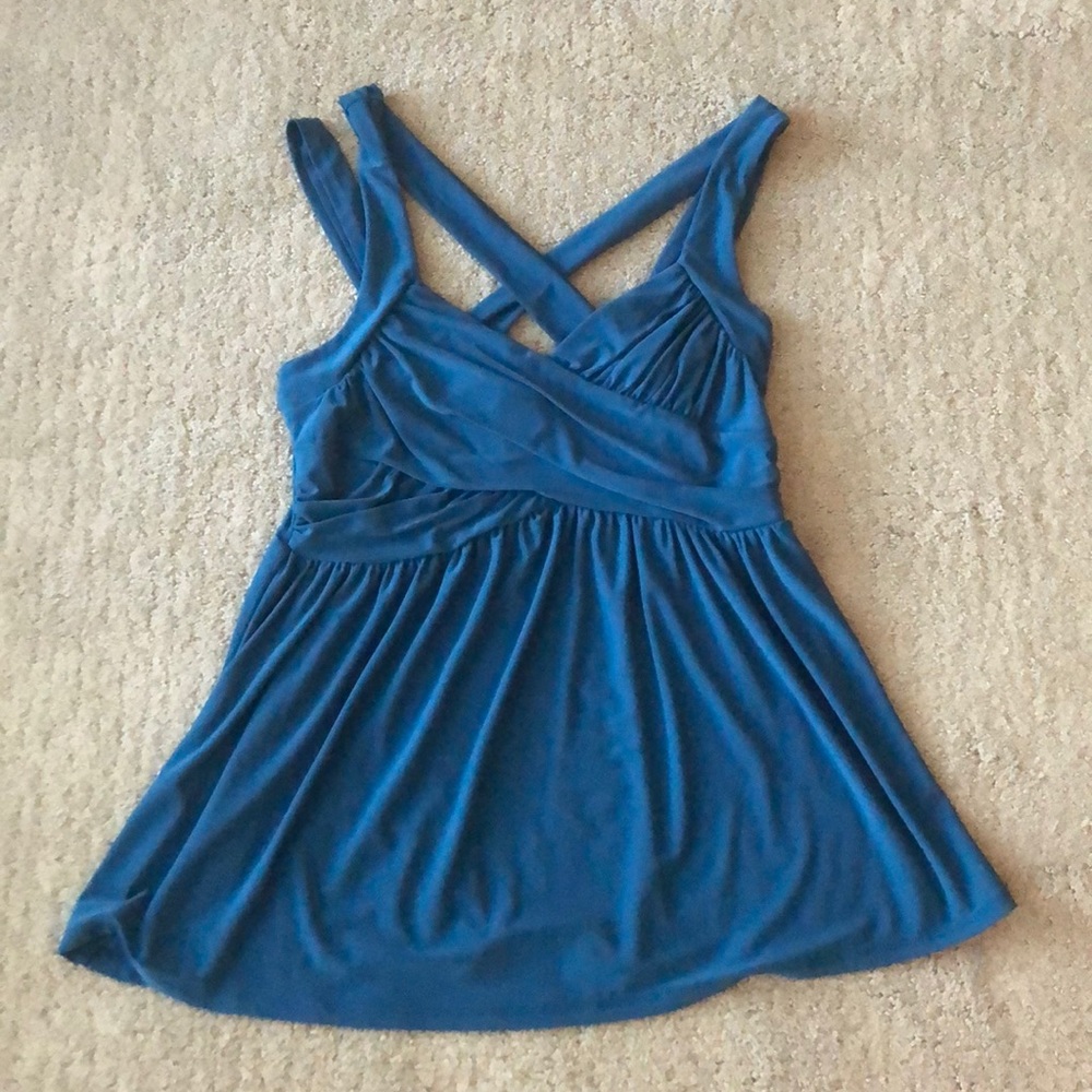 Torrid strappy teal top